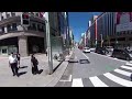 【360 vr 動画】東京サイクリングvrツアー in 銀座 cycling in ginza wako