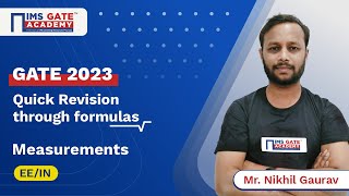 Measurements for GATE | Quick Revision through Formulas by Nikhil Gaurav Sir