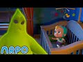 Ghost Adventures with Arpo and Baby Daniel! | ARPO The Robot | Funny Kids Cartoons | Moonbug Kids