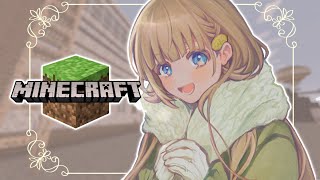 【Minecraft】学校完成まだですか？【ぶいすぽっ！/英リサ】