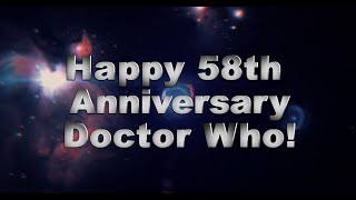 Happy 58th Anniversary Doctor Who!