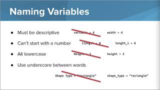 Python Variables