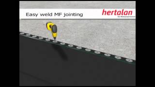 Hertalan EPDM Easy Weld mechanical fix system