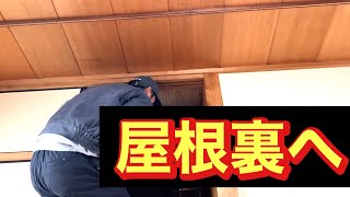 【現場】屋根裏への行き方