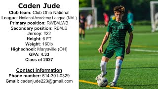 Caden Jude’s Highlights from October 2024- February 17th 2025