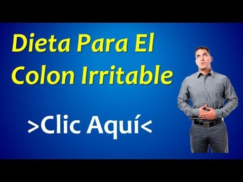 Dieta para personas que sufren de colon irritable
