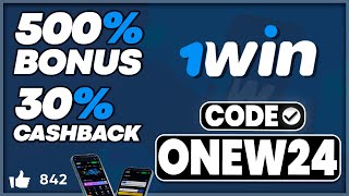 1WIN PROMO CODE - ONEW24 | FREE 500% BONUS AND 30% CASHBACK | REVIEW