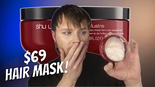 TRYING OUT EXPENSIVE HAIR MASK | Shu Uemura Hair Mask Review| Is Expensive Hair Mask Worth The Money