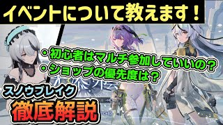 【スノウブレイク】イベント参加におけるあれやこれやを教えます！今後のイベントでも応用できる内容なのでしっかり覚えていきましょー！【スノブレ】【Snowbreak】