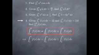 M11-7: Properties of definite integrals (I)