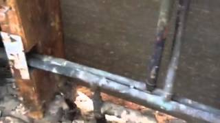 SwiftPlumbers.com day 1 video 1 drain pipe replacement for