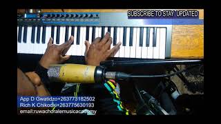 How to play Ngariende Vhangeri in key of F Sharp Zimbabwean sungura Chikodzi Music Academy