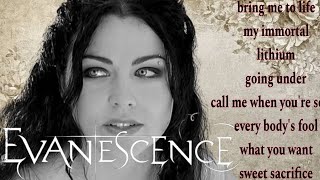 EVANESCENCE most populer song of evanescene compilation #music #rock #evanescence #loverock