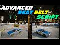 Free Advanced Seat Belt Script | Mosoto Scripts | QBCore/ESX | FiveM Tutorial #201