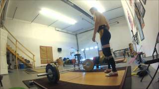 Easy 90kg (200lb) Clean and Jerk Double (Combo)