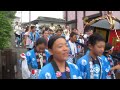 2017.7.29安居山２区納涼祭　子供みこし