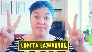 LOPETA LAIHDUTTAMINEN, ALOITA ELÄMINEN! 💪 ||| Älä laihduta -päivä 6.5.