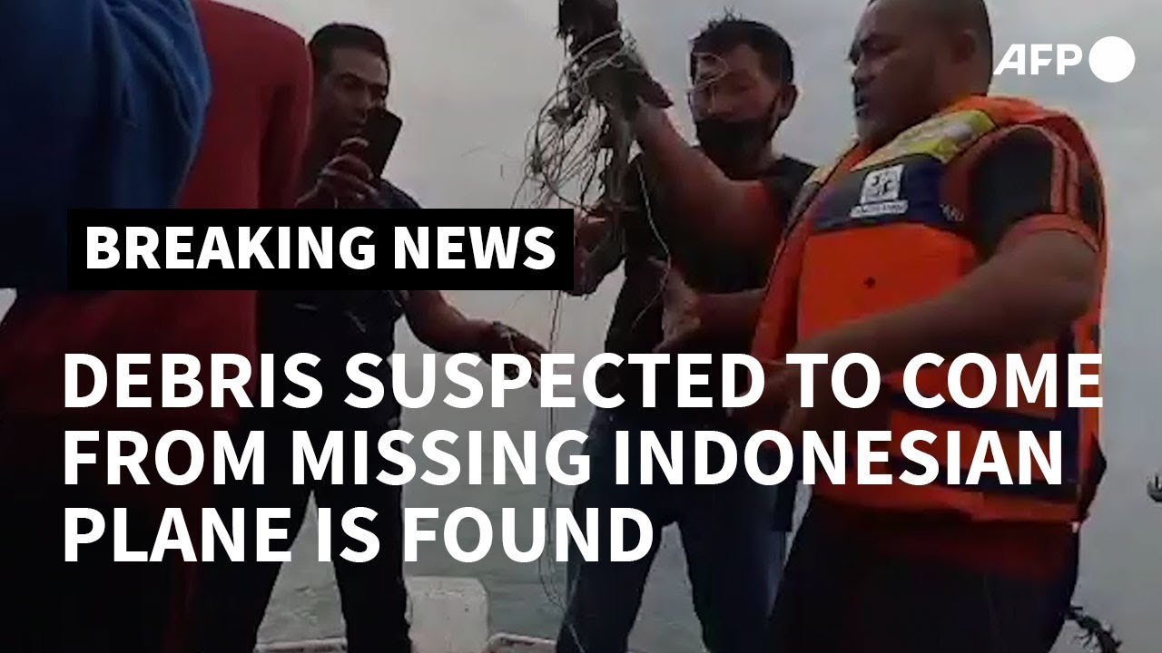 Indonesia Rescuers Find Debris Suspected To Be From Missing Plane | AFP ...