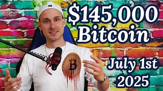 Bitcoin Will Peak at $145,000 by July 1st 2025...