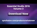 Quick Look: Essential Studio 2016 Volume 3 Updates