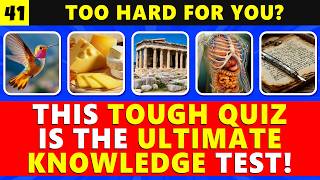 The Hard Quiz Most Clever People Fail! (Brain Gym 41)