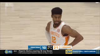 Tennessee Volunteers vs. Presbyterian 11/30/21 (full game -- no commercials)