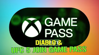 Xbox Game Pass Ultimate Adds Diablo \u0026 EA Sports UFC 5: 27 Years Apart!