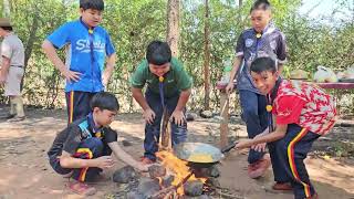 โรงเรียนเจี้ยไช ราชบุรี เข้าค่ายลูกเสืออนุสรณ์ศุภมาศ ราชบุรี