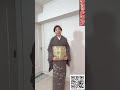 豪華で知的で上等な袋帯と単衣の訪問着 着物 着物コーディネート きもの人 kimono japan shrots shopping