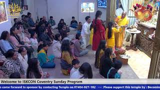 ISKCON Coventry Sunday Program 16.02.2024