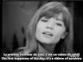 Françoise Hardy Le Premier Bonheur Du Jour French English Lyrics