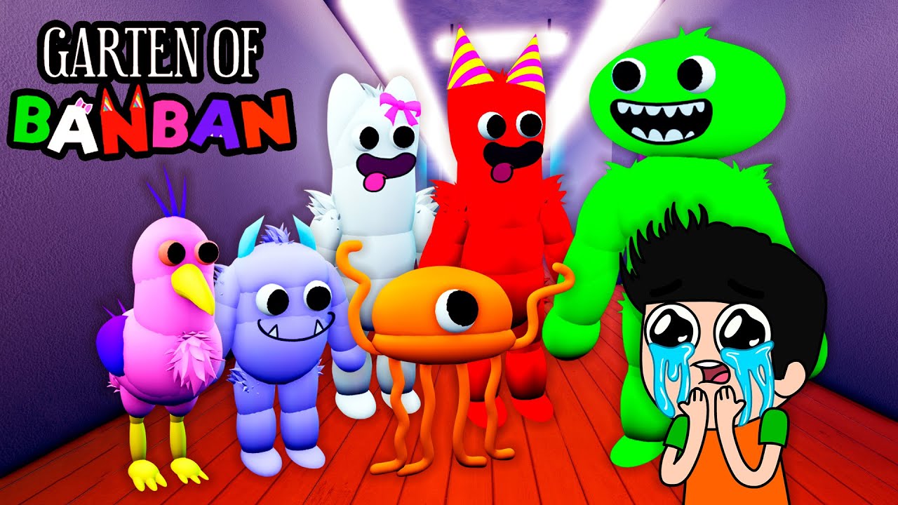 Los Monstruos De Garten Of Banban En Roblox ёяш ёяши Rainbow Friends Vs