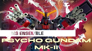 【Wil腎玩具櫃】MS ENSEMBLE 重高達 MK-II（Psycho Gundam MK-II） 簡評！