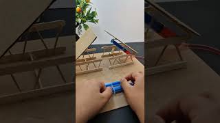 Hydraulic Drawbridge | #dcmotor #dcman #teach #experiment #bridge #hydraulic bridge #techexperiment