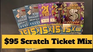 💰 $95 Scratch Ticket Mix 💰 King of Diamonds 💎 20X the WIN 🏅 Cash Multiplier 💵 15X the Money