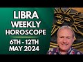 Libra Horoscope - Weekly Astrology - from 6th to 12th May 2024