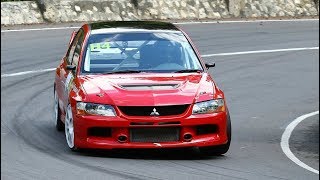 Hillclimb Ranca 2017- Pure sound and maximum attack - Mitsubishi Subaru Ferrari Honda Renault