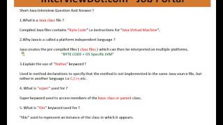 Java Class File Byte Code Explain