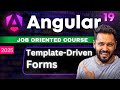 Angular 19 Tutorial #39 Angular Template Forms -A Beginner's Guide