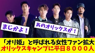 【オリックス】「オリ姫」と呼ばれる女性ファン拡大、オリックスキャンプに平日８０００人【プロ野球ネットの反応集】