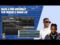 MAKE MODERN AFROBEAT IN FL STUDIO 20 | How to make Wizkid x Omah Lay Type beat | Free FLP