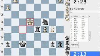 Chess World.net: LIVE Blitz #1723 vs volfoni (2184) - Nimzo-Indian: classical, Noa , 5.a3 (E36)