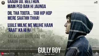 Asli Hip Hop - lyrics English subtitles- Gully Boy - Ranveer Singh rap