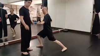 六藝八極拳 單重落跨小實驗