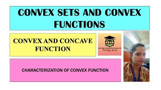 Characterization of Convex Function
