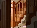 New Trending wooden & glass staircase design and under