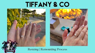 What Happens When Your Tiffany \u0026 Co. Ring Doesn’t Fit | Resize | Remounting Process