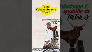 Taata Kabaka Bulamu Y’ani? Shorts #lubaale #ytshorts #ennono #obuwangwa #culture #buganda