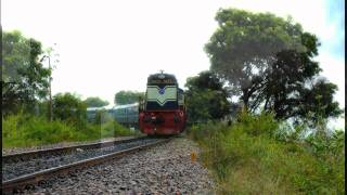 KJM WDG3A with a Special Train in Rain!