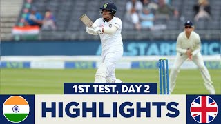 India Women vs England Women Highlights 1st Test 2021 Day 2 || IND W vs ENG W Test Match Highlights